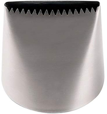 rongweiwang Stainless Steel Extra Large Cream Pastry Tip Fondant Cake Decorating Tool Russian Cake Icing Piping Nozzle