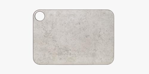 Arcos Tablas - Tabla de Cocina Tabla para Cortar - Fibra de Celulosa y Resina 33 x 23 cm y 6,5 mm de Espesor - Color Blanco