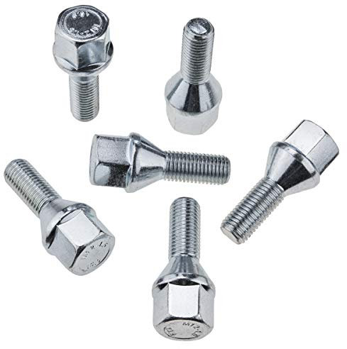 C CARBONADO Boulons de Roue M12x1,5 26 mm Siège Conique pour Jantes Aluminium et Acier