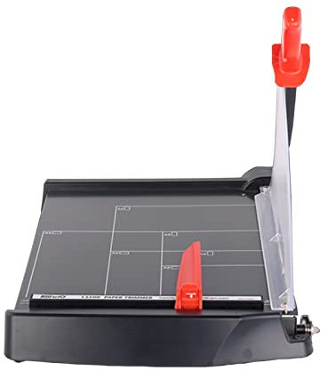 YyDDs Coupe-Papier à Guillotine A4 Outil de Scrapbooking de précision pour Photo avec Protection de sécurité pour Papier Photo, Film, Papier de Bureau, Panneau Souple en Plastique Fin
