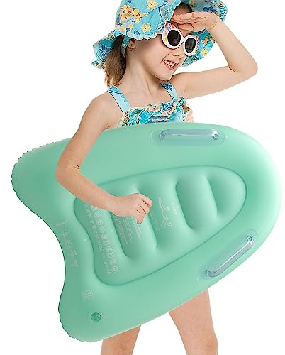 PUCHEN Aufblasbares Bodyboard, Surf Body Board Doppelgriffe, Kinder-Surfhilfematte, Anfänger- zum Schwimmen, Schwimmen, Spielen in Ozeanen, Stränden, Seen, Pools