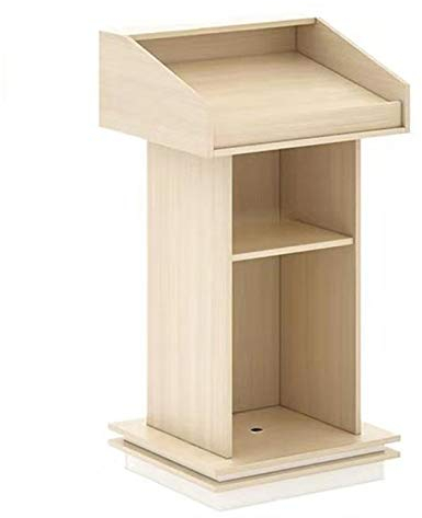 CAFIEDR Rednerpult-Podiumsständer, stehendes Rednerpult-Podium, Empfangs-Restaurant-Podium, hohes Podium für Bodenkanzel, vielseitig einsetzbar