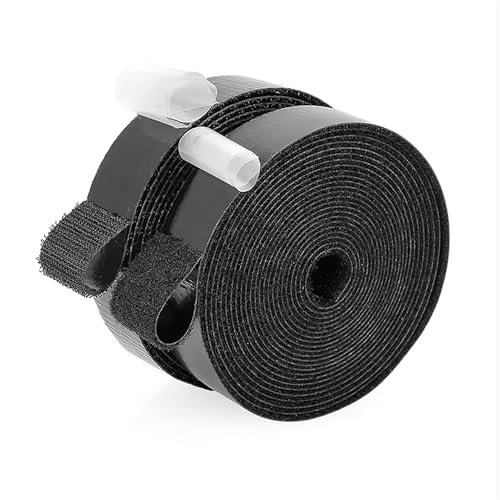 Boulton Hook and Loop Tape Self Adhesive Strip Tape 20mm x 5m | Stick on Sticky Back Fastening Roll Hook & Loop Roll | Self Adhesive Sticky Back | Hook-and-Loop Adhesion (20mm x 5m)