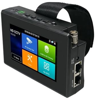Überwachungskameratester CCTV Tester IP Kamera Ahd Mini Monitor 4k VGA IPC Tester CCTV Poe Tragbarer Monitor Cftv Kamera Kabel Testen Schnellvideo(IPC1800ADHPlus)