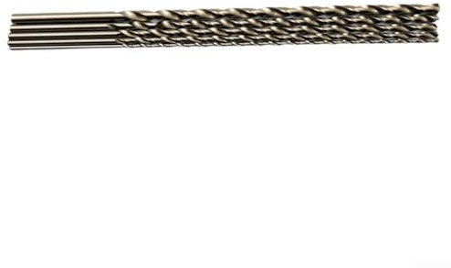 Extra langes Bohrer-Set, 5-teilig, 200 mm Länge, Premium HSS, Metallbohrungen