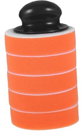 TOKIDNY Almohadillas De Pulido Para Automóviles Con Mango 6 Piezas, Esponjas De 4 Pulgadas, Juego Manual De Herramientas Para Encerado, Para Acabado Uniforme y Protección Del Coche