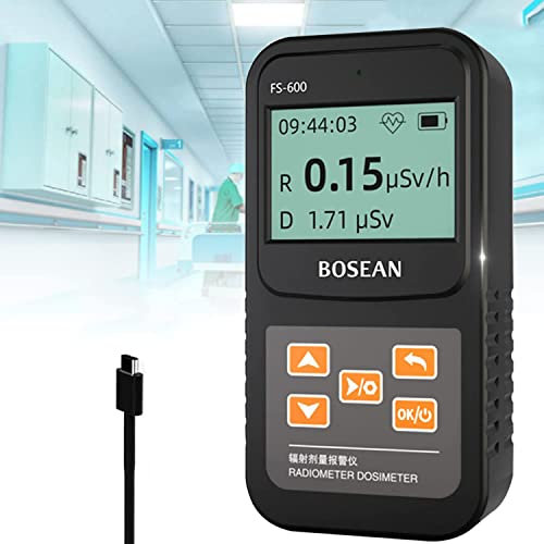 Rilevatore di Radiazioni contatore geiger, rilevatore radiazioni nucleari,contatore geiger radiazioni,geiger counter,USB Radioactive Ray X-Ray Γ-Ray Radiation Tester dosimetro,Tester Radioattivo LCD
