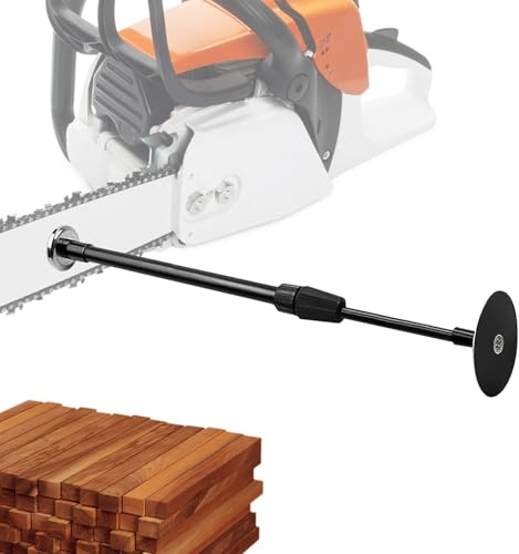 Firewood Measuring Tool Cutting Tool Gauge Attaches To Chainsaw Bar | Strong Magnetic Firewood Measuring Tool for Fast Measure Wood Length