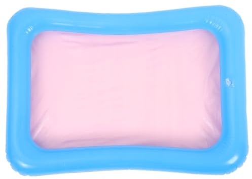 GALPADA Inflatable Fishing Pool for Boy Girl's Fishing Toys Summer Inflatable Play Tray Made of Pvc Material Mini Water Pool for Indoor Use and Outdoor Beach Toys for Boys and Girls