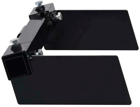 Adaptador quitanieves para tractor cortacésped, adaptador de acero para el servicio invernal, resistente y duradero, ideal para máquinas de jardín