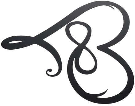 TOBBOMEY Ciondolo Decorativo da Parete a Forma di Cuore in Ferro Battuto 29X28 CM Ornamento Artistico da Appendere per Arredamento Casa Decorazione Murale Artigianale per Bar Hotel e
