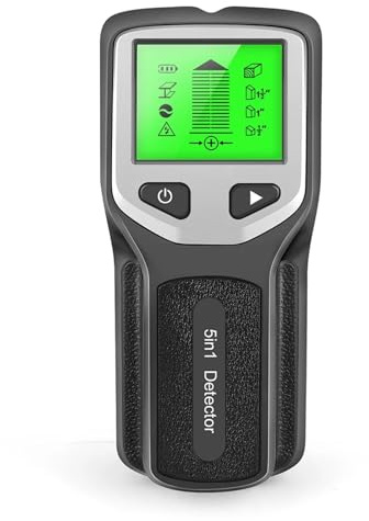 Rilevatore Tubi e Cavi Elettrici, Scanner da parete, rilevatore di cavi CA digitale LCD, profondità