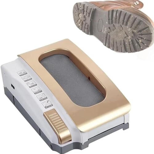 Máquina limpiadora de zapatos totalmente automática, pulidora sin agua para la entrada del hogar y el hotel, sistema de limpieza eficiente de suela para zapatos