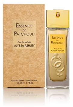 Alyssa Ashley Essence de Patchouli - Vanilla Perfume for Women with Floral Notes - Elegant Womens Fragrance with Rose and Geranium - 1.7 oz EDP Spray