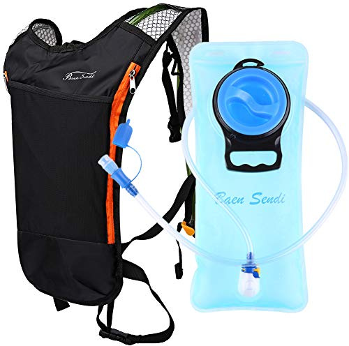 Baen Sendi Hydration Pack with 2L Backpack Water Bladder - Great for Outdoor Sports of Running Hiking Camping Cycling Skiing