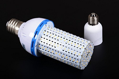 Aftertech® E40 E27 30w LAMPADA LED SMD2835 BIANCO CALDO FARO STRADALE INDUSTRIALE
