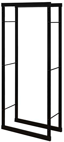 V2Aox Kaminholzständer Metall, Kaminholzregal innen, Holzständer Regal für Aufbewahrung von Kaminholz, Brennholz und Feuerholz