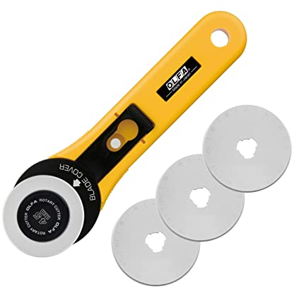 AKTION - OLFA Rollschneider Maxi 45mm + 3 Ersatzklingen