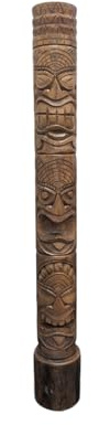 Villa Métisse Totem Tiki XXL 150cm en Bois