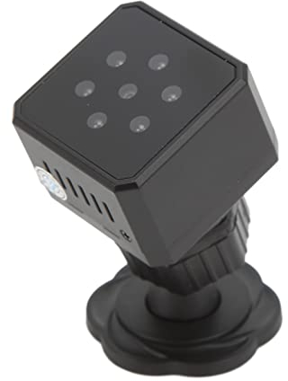 Mini Action Camera Videocamera DV Visione Notturna a Infrarossi Grandangolo AP Hotspot Supporto Clip da Polso con Risoluzione 640x480P, 30 Fps Durata di Registrazione Fino a 70