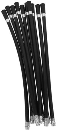 Veemoon 10piezas Manguera De Reemplazo Para Extintor Boquilla De Pulverización De Plástico Manguera Flexible Para Extintor De Incendios Compatible Extintores De Agua