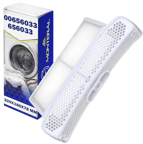 Filtro Pelusas para la Secadora 320x180x78 mm con Código Original 00656033 656033 para Siemens para Bosch para Constructa para Balay - MONTERAL