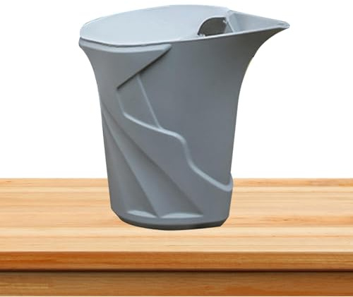 Hand-Kaffeekanne – Silikon-Kaffeemaschine mit drei Geschwindigkeitsstufen, Perkolator, handgebrühte Tasse, ergonomische Teekanne, Kaffeezubereitung, griffloser Wassertopf für Reisen und Zuhause