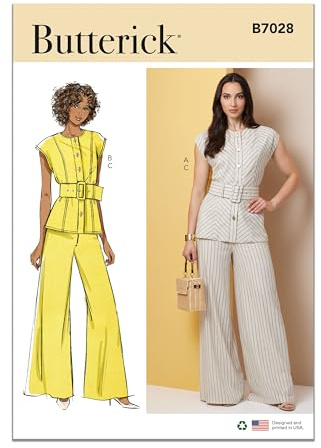 Butterick B7028 Schnittmuster, mehrfarbig