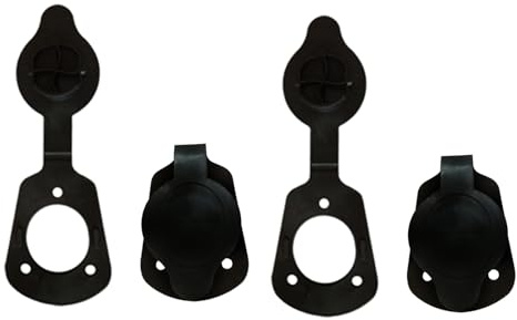 Zeizafa 4Pcs Fishing Rod Holder Caps Rubber Rod Holder Caps Gasket Fishing Boats Rod Holder Caps Covers Enduring