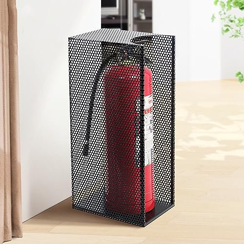 Piantana Porta Estintore Universale Pacchetto di sicurezza antincendio Scatola per estintore singola 1-8 kg, supporto per estintore a parete, armadio per estintore da esterno, custodia per e