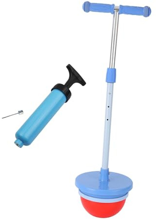 rockible Pogo Ball mit Griffen, Pogo Stick Hüpfball für Kinder, Cute Pogo Bouncing Ball with Handle, Pogo Ball zum Training des Gleichgewichts für Workout Party Geschenk Fitness, Dunkelblau