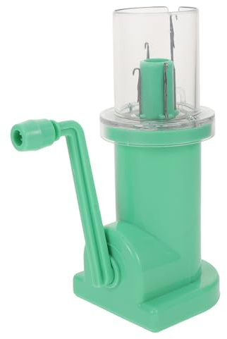 SEWACC Portable Mini Handheld Knitting Machine for Diy Bracelets Easy-to-Use Manual Knitting Mill Tool for Crafting Braided Cords and Rope Weaving