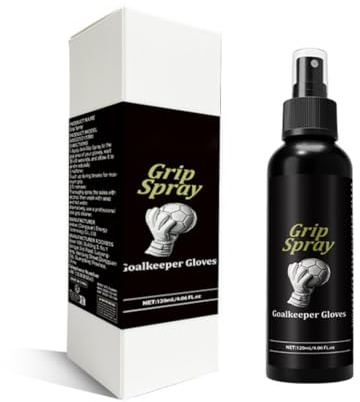 OIXYEY Grip Spray Guanti da portiere, guanti da portiere Grip Spray per scarpe e guanti, allenamento da portiere Accessori da portiere per calcio e pallacanestro