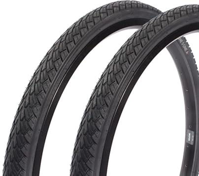 Kujo One 0 One A 26 pulgadas x 1,75 – Juego de neumáticos de bicicleta – 780 g – 27 TPI – Neumáticos de alambre – Negro – 47 – 559 – Par de neumáticos City Trekking