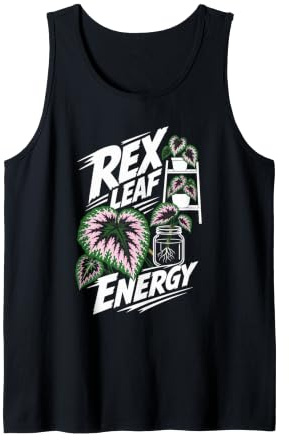 Rex Begonia Plant Energy Propagation Tank Top