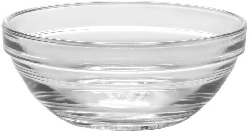 Duralex LYS Stackable Clear Bowl 10,5 cm (4 1/8 in) Set of 6 by