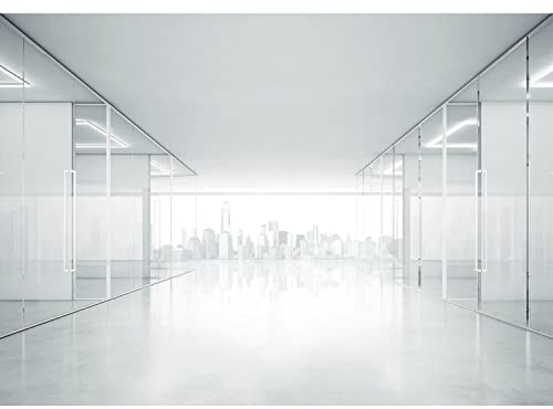 Runa Art Papel tapiz fotográfico Nueva York Resumen 352 x 250 cm Lana Fondo De Pantalla XXL Moderna Decoración De Pared Sala Cuarto Oficina Salón blanco 9250011a