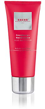 BAEHR BEAUTY CONCEPT Handcreme Cranberry 75ml | Superfood für die Haut mit Cranberry-Extrakt und Urea