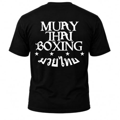 Dynamix Athletics T-Shirt Muay Thai Boxing - Thaiboxen Thailand Fighter Kampfsport Shirt für Herren für Sport und Freizeit