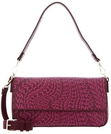 Valentino Pattina Samosa Crossbody Bag Bord/Malva