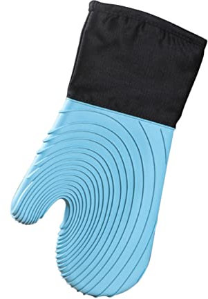 DOITOOL Heatproof Insulated Gloves for Barbecue Kitchen Oven Fire Heat Resistance Glove Thick Silicone Cotton Baking Mitts