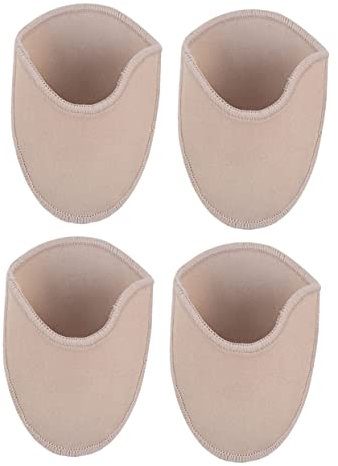 COLLBATH 2paare Ballett Zehenpolster Knitted Fabric Flexible Zehenschutz Vorderfußpolster Hautfreundlich Elastisch Für Balletttänzer Komfortables Dance Toe Cushion Waschanal Wiederverwendba