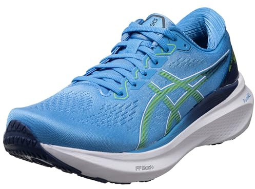 ASICS Gel-Kayano 30, Sneaker Uomo, Waterscape/Electric Lime, 42.5 EU