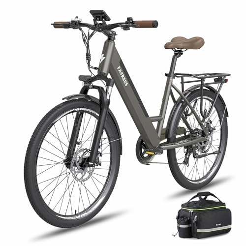 Fafrees F26 Pro Bicicleta Eléctrica, 250W 26 Mujer Bici Eléctrica Urbana, 14.5Ah/522Wh Batería, Soporta App Móvil, Alcance 90-110KM