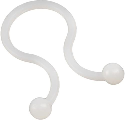 AERZETIX - Attaches-Câbles par Torsion Réutilisables - Lot de 25 - Clip à Verrouillage de Fil en Plastique Blanc - Diamètre 14-16.5 mm - pour Faisceau et Serrage de Câbles
