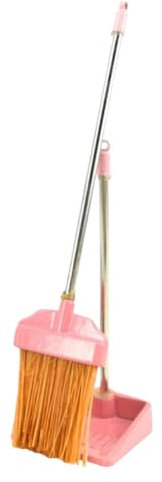 ULTECHNOVO 1 Set Miniature Broom and Dustpan for Dollhouse Decor Lightweight Cleaning Tools for Halloween Theme House Accessory Convenient Hanging Display Option