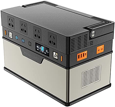 HTDRE Generadores portátiles para Exteriores Explorer de 220 V/230 V, 1278 WH, 1000 W (Pico de 2000 W), Control Manual o por Bluetooth Desde el móvil (tamaño: 230 V, 2000 W)