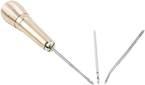 Leather tent canvas sewing awl hand stapler taper leather craft needle kit tool for sewing tools