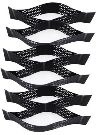 Grille stabilisateur de gravier épais de 4,6 x 4,9 m, grille géographique robuste pour allée et camion léger, contrôle de l'érosion du sol, prévention de la boue avec trous de drainage