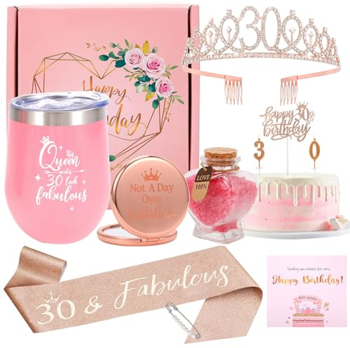 AWDK 30. Geburtstag Frauen Geburtstagsgeschenk für Frauen, 30th Geburtstags, Geschenke für Frauen,Geburtstagsgeschenk für Freundin Mama Schwester Tochter